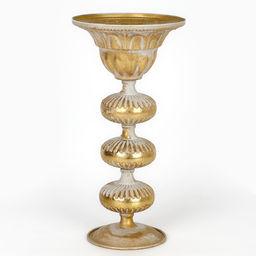 Подсвечник металл «Ярусы» для одной свечи 16×16×31 см