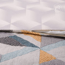 Постельное белье Дельта (поплин зима-лето) 2 сп. с Евро/Пододеяльник стеганый (молния): 1 шт. - 215*175; Простыня: 1 шт. - 215*240; Наволочка (клапан): 2 шт. - 70*70; Зима - лето - Артпостель фото 3