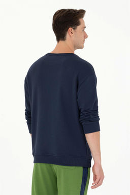 Мужской темно-синий свитшот - U.s. polo assn фото 12