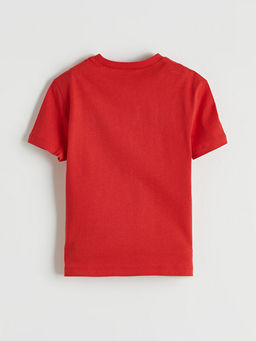 Bask?l? Erkek ?ocuk Penye Ti??rt