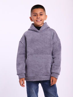 ТД034 Худи с капюшоном (серый)