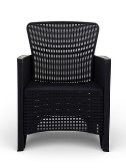 Набор "Ротанг Лайт": 2 кресла, стол, мокко