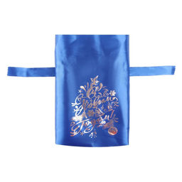 Цена за 5 шт. Мешок С новым годом!, ёлка и игрушки, синий, 20 х 30см - Дарим красиво фото 4