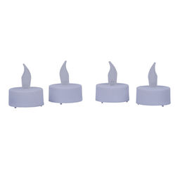 ULD-F070 WARM WHITE TEACANDLE SET4 Фигура светодиодная Свеча-таблетка на батарейках CR2032 (в/к), в составе набора из 4 штук. 1 светодиод. Теплый белый свет. TM Uniel