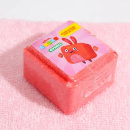 FABRIK кубик бурлящий д/ванны 90гр Детский "Клубника" Четверо в кубе