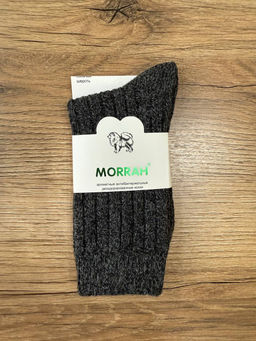 BK838 Носки, 1 пара (собачья шерсть) ЧЕРНЫЙ