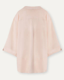 Светло-розовая рубашка на пуговицах - Deseo фото 5