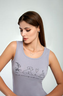 Арт. 9156/1 Пижама с шортами 42-50 (5 шт) Цвет:верх-сиреневый,низ-сиреневый