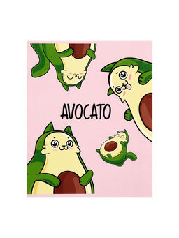 Набор тетрадей, 48 листов в клетку, Calligrata «Авокадо», 5 штук