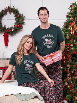 Пижама 100% хлопок женская Лошадка