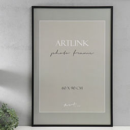 Фоторамка для фото 60×90 см Nina МДФ, чёрный