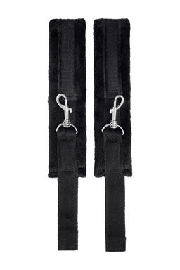 Стропа фиксирующая Anonymo #0701 с подушкой, велюр, черная, 127 см - Toyfa фото 5