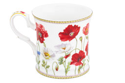 Кружка 170 мл 10,5*8*7,5 см Маки NEW BONE CHINA - Elan gallery фото 13