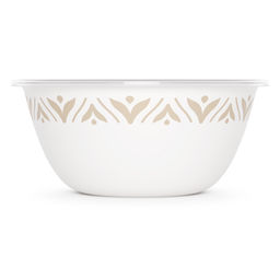 Чаша "Эстетика" 3,5л (с крышкой) (бело-бежевый) М8739