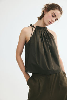 Top plisado con lazada - H&m фото 4