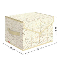 Короб стеллажный с крышкой, малый, 30*25*20 см Valiant  фото 28