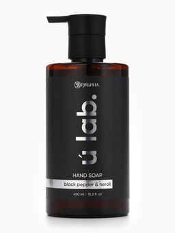 Мыло для рук жидкое, 450 мл, аромат чёрный перец и нероли, ULAB - URAL LAB фото 5