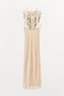 LIMITED EDITION BEADED EMBROIDERED DRESS - Zara фото 6