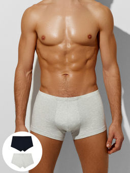 Цена за 2 штуки! Трусы боксеры мужские в наборе, 2 шт