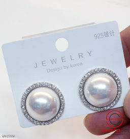 Серьги крупным жемчугом - Bruno фото 17