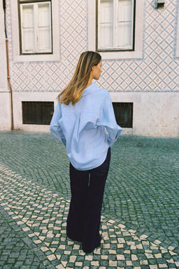 OVERSIZE OXFORD SHIRT - Zara фото 14