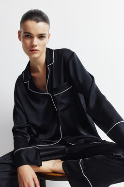 MAMA Pijama de saten Before & After - H&m фото 3