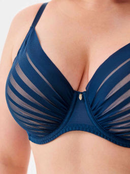 БЮСТГАЛЬТЕР Milavitsa 127650/C26 синий топаз/ нюд