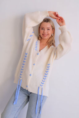 Martichelli Кардиган молочный фото 10