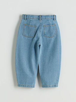 Rahat Kal?p ?i?ek Nak??l? K?z ?ocuk Jean Pantolon