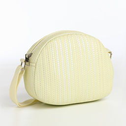 Сумка детская на молнии, цвет жёлтый