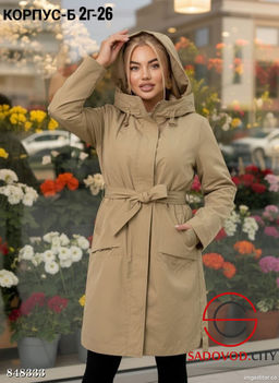 Ветровка женская с капюшоном - Bruno фото 4