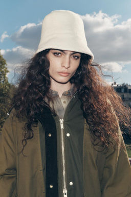 WOOL BLEND BUCKET HAT - Zara фото 6