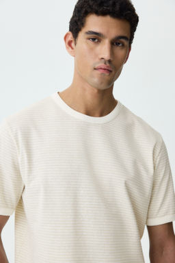 Camiseta en mezcla de lino Relaxed Fit - H&m фото 5