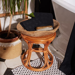 Полотенце махровое LoveLife Square 30х60 см, цвет чёрный, 100% хлопок, 380 гр/м2  фото 5