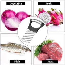 Держатель для лука для нарезки лимона, резак, ломтерезка, вспомогательный инструмент для нарезки еды, многофункциональный