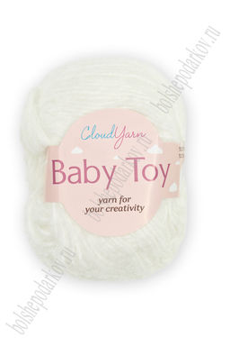 Пряжа Baby Toy 40 гр (10 шт) SF-7842, белый