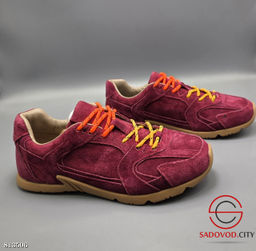 Кроссовки женские замшевые