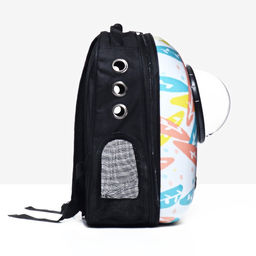 Рюкзак для переноски животных с окном для обзора Пастель, 32 х 25 х 42 см - Пижон фото 3