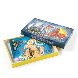 Настольная игра 3 в 1 «Битва за трон дракона»: ходилка, викторина, фанты, 19×28 см