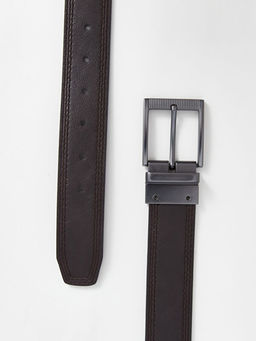 Deri G?r?n?ml? Erkek Kemer