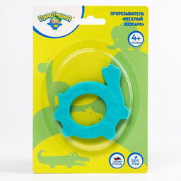 Прорезыватель силиконовый «Веселый зоопарк», цвет МИКС