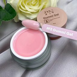 Gummi Gel №2 густой камуфлирующий гель LED/UV NEW - Patrisa nail фото 3
