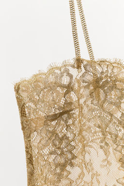 METALLIC THREAD LACE TOP - Zara фото 5