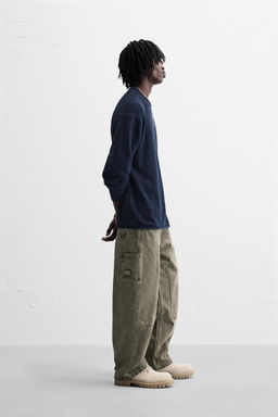 TEXTURED STRUCTURAL SWEATER - Zara фото 4