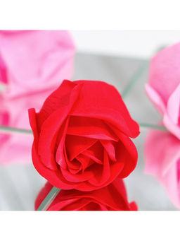 Мыльные розы, розовые и красные, набор 4 шт. - SB BEAUTY фото 9