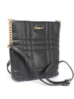 Сумка женская искусственная кожа DJ-7014-1-BLACK, 1отд, плечевой ремень, черный SALE 257791 - Adelia фото 6