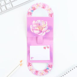 Цена за 2 шт. Подарочный набор, блок бумаги 10 л и ручка-помада Ты лучше всех