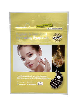 Патчи тканевые для глаз с пептидами и муцином золотой улитки - Eye Patch Peptide & Gold Snail Hydrating, 30 шт