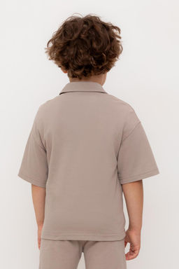 КР 302730/коричневый к556 рубашка для мал - Crockid фото 3