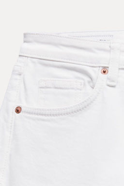 TRF CROPPED FLARE HIGH-WAIST JEANS - Zara фото 14